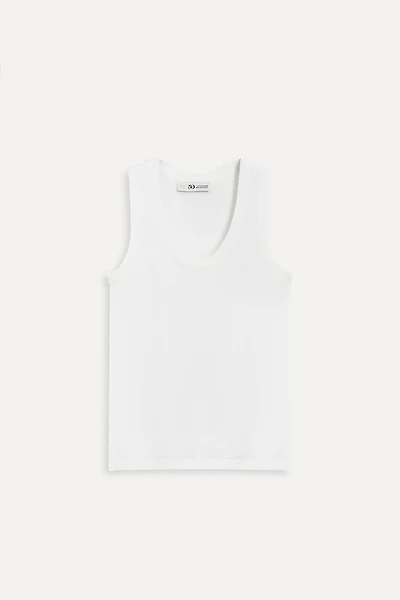SLEEVELESS KNIT TOP 50TH ANNIVERSARY