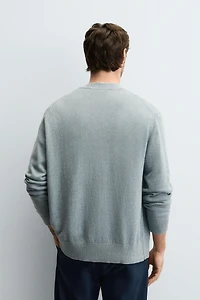 GILET COTON - CACHEMIRE