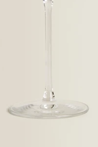 STRAIGHT CRYSTALLINE GLASS