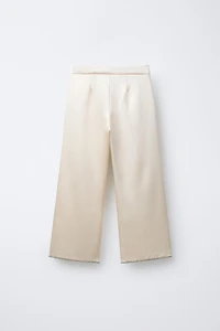SHIMMER SATIN PANTS