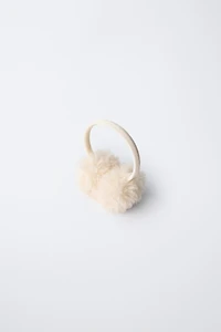 CURLY FAUX FUR EAR MUFFS SKI COLLECTION