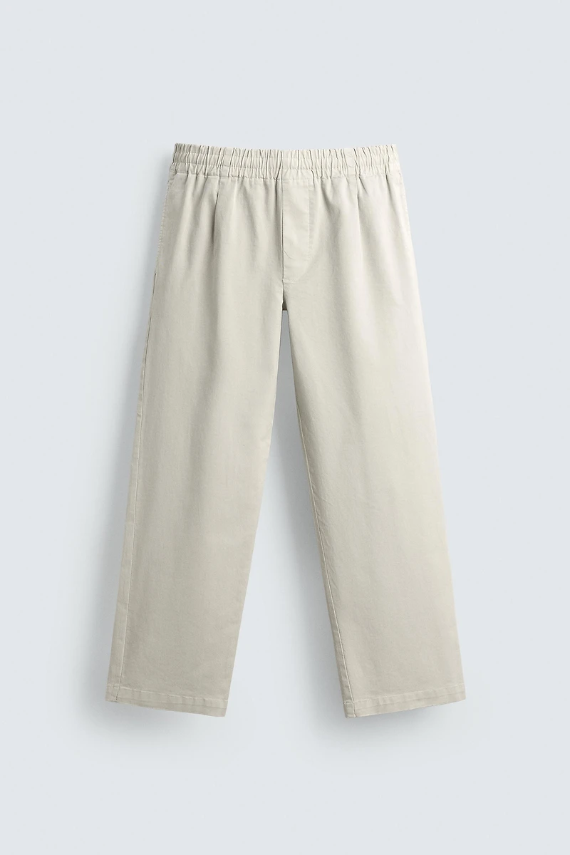 RELAXED FIT CHINO PANTS