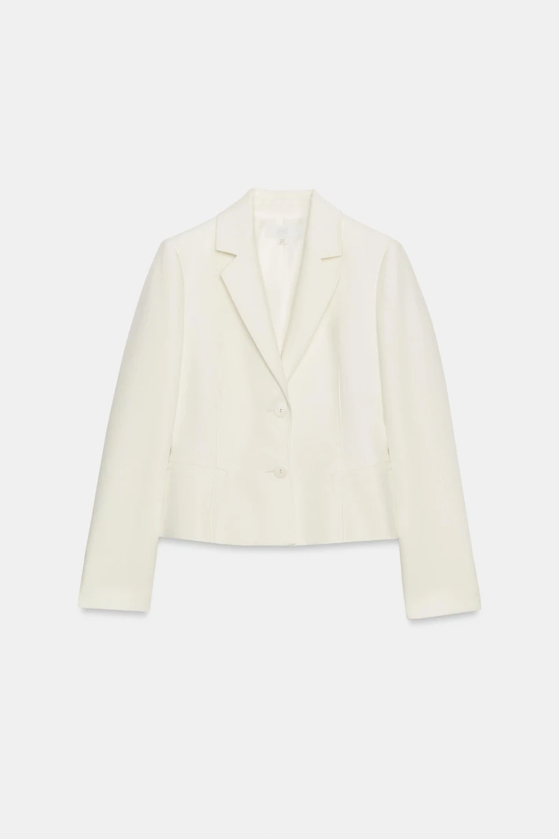 VESTE AJUSTÉE À ÉPAULETTES
