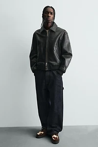 CHAUSSURES BATEAU EN CUIR À IMPRIMÉ ANIMAL