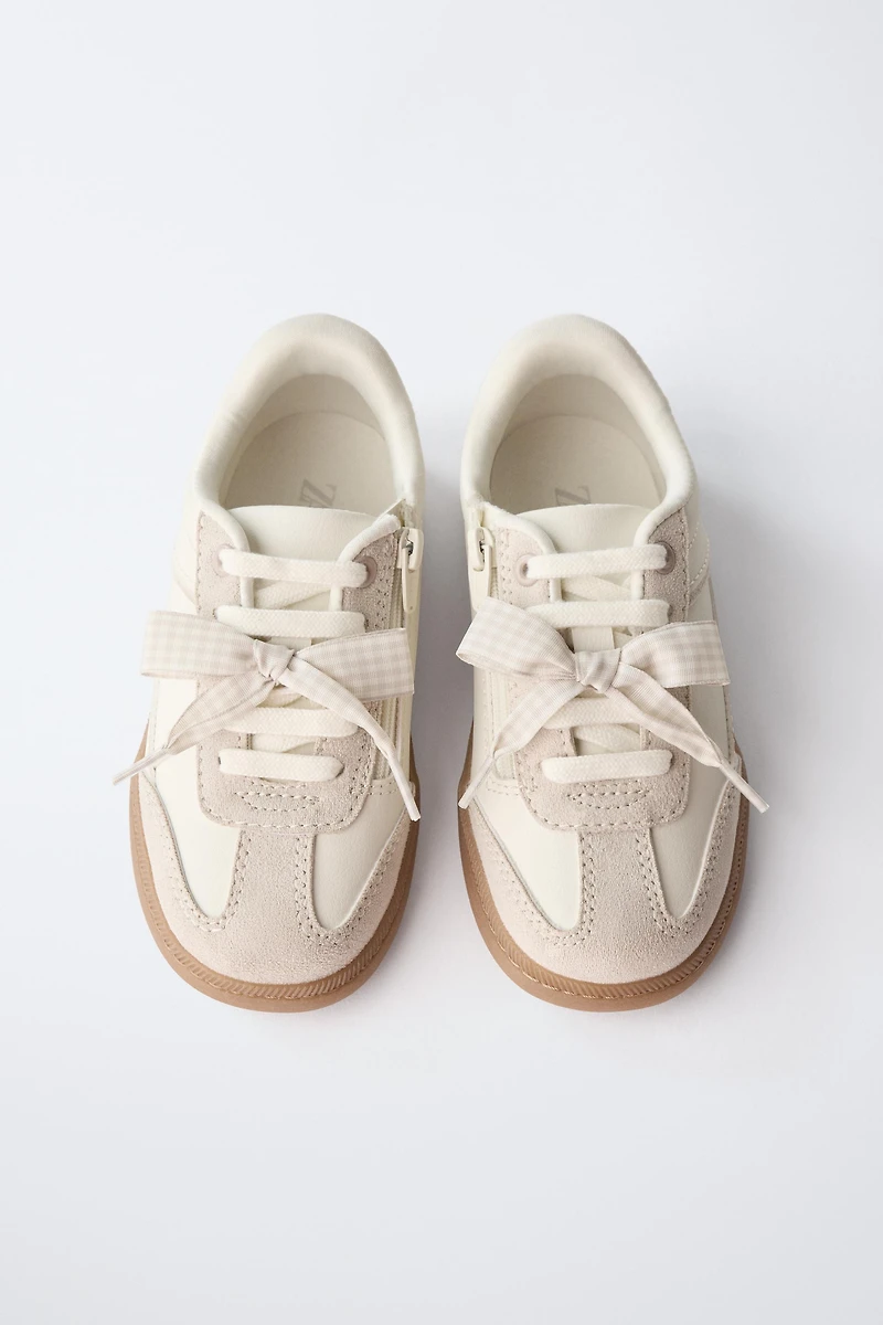 BOW DETAIL SNEAKERS