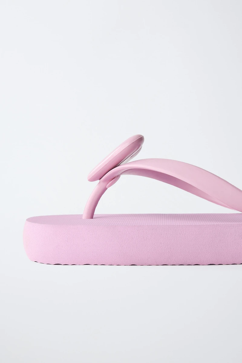 SANDALES DE BAIN CŒUR