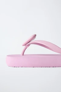 SANDALES DE BAIN CŒUR