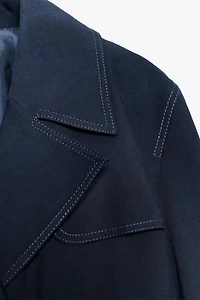 CROPPED DOUBLE-BREASTED JACKET