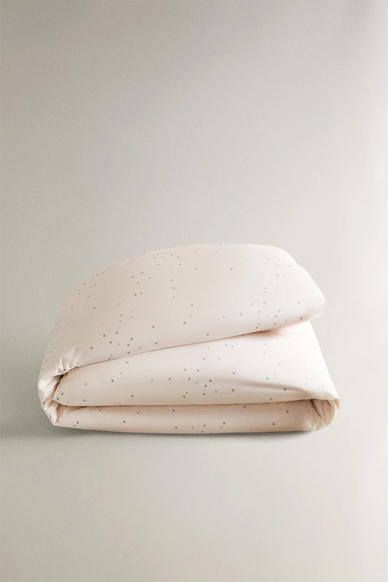 KIDS COTTON STARS DUVET COVER