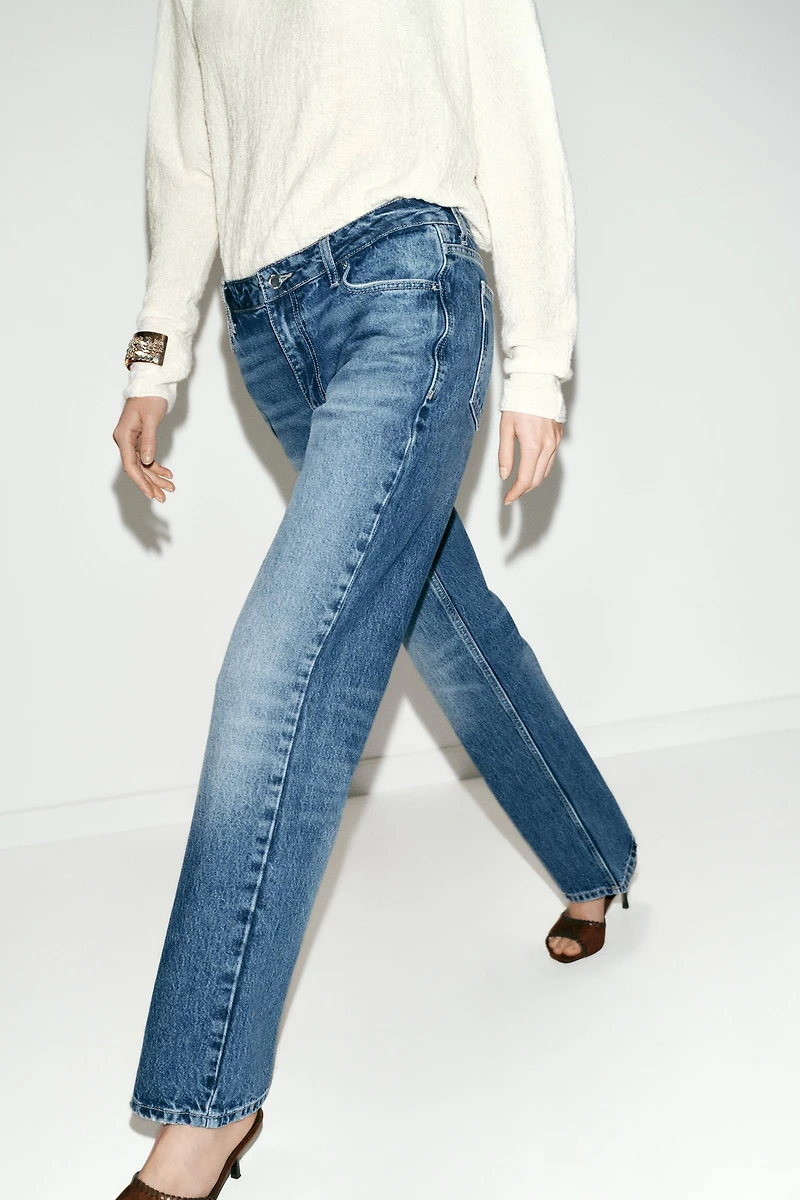 Z1975 LOW RISE STRAIGHT FULL LENGTH JEANS