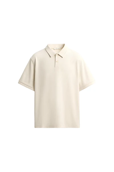 POLO REGULAR FIT STRUCTURÉ