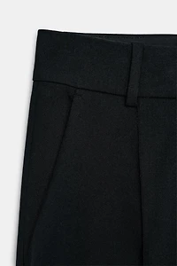 ZW COLLECTION LIMITED EDITION WIDE LEG PANTS WITH WOOL AND SEAM DETAIL