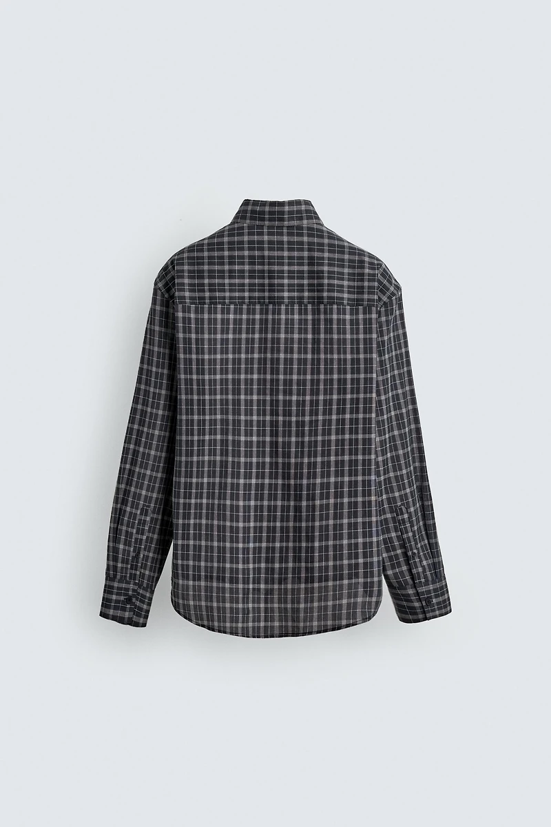 CHEMISE VOILE À CARREAUX