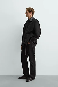 AARON LEVINE X ZARA STRAIGHT FIT BOOTCUT JEANS