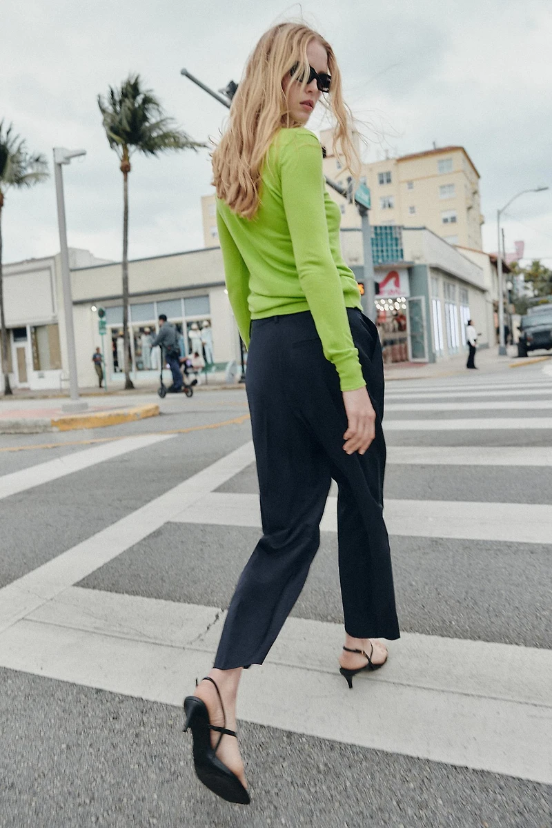PANTALON TAILLE CROISÉE