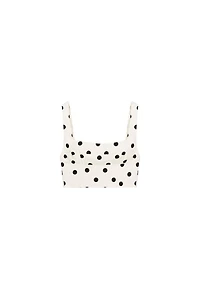 POLKA DOT CROP TOP