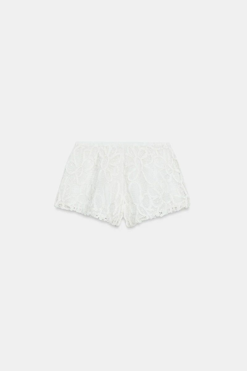 ZW COLLECTION EMBROIDERED SHORTS