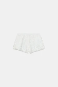 ZW COLLECTION EMBROIDERED SHORTS