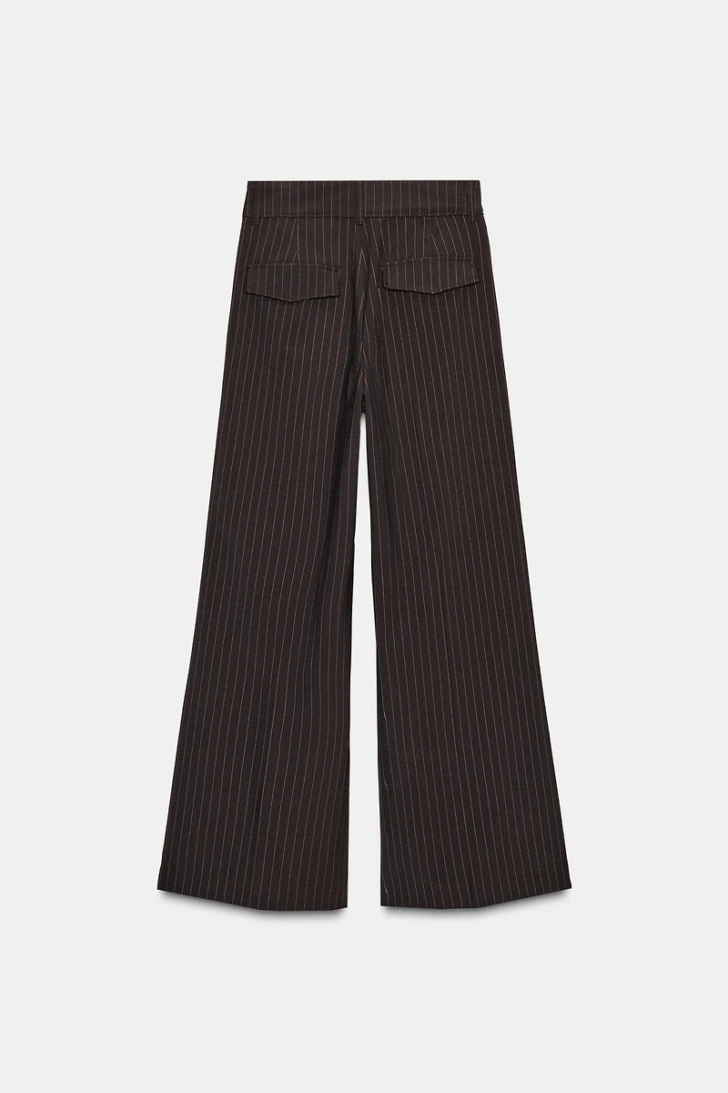 FLAP PLEATED PANTS