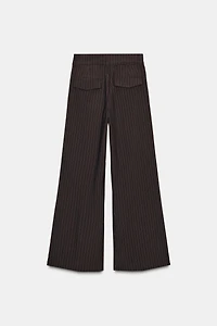 FLAP PLEATED PANTS
