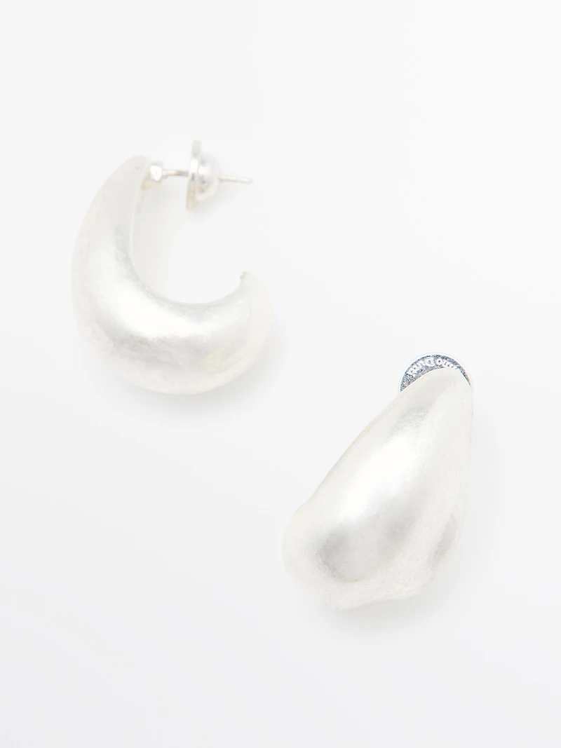 Boucles d’oreilles noisette