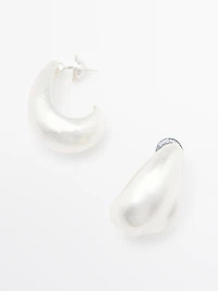 Boucles d’oreilles noisette