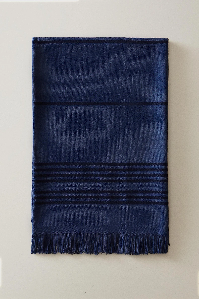 STRIPED COTTON TERRYCLOTH KITCHEN TOWEL