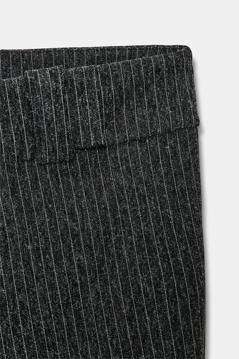 PANTALON FLARE À RAYURES