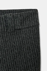 PANTALON FLARE À RAYURES
