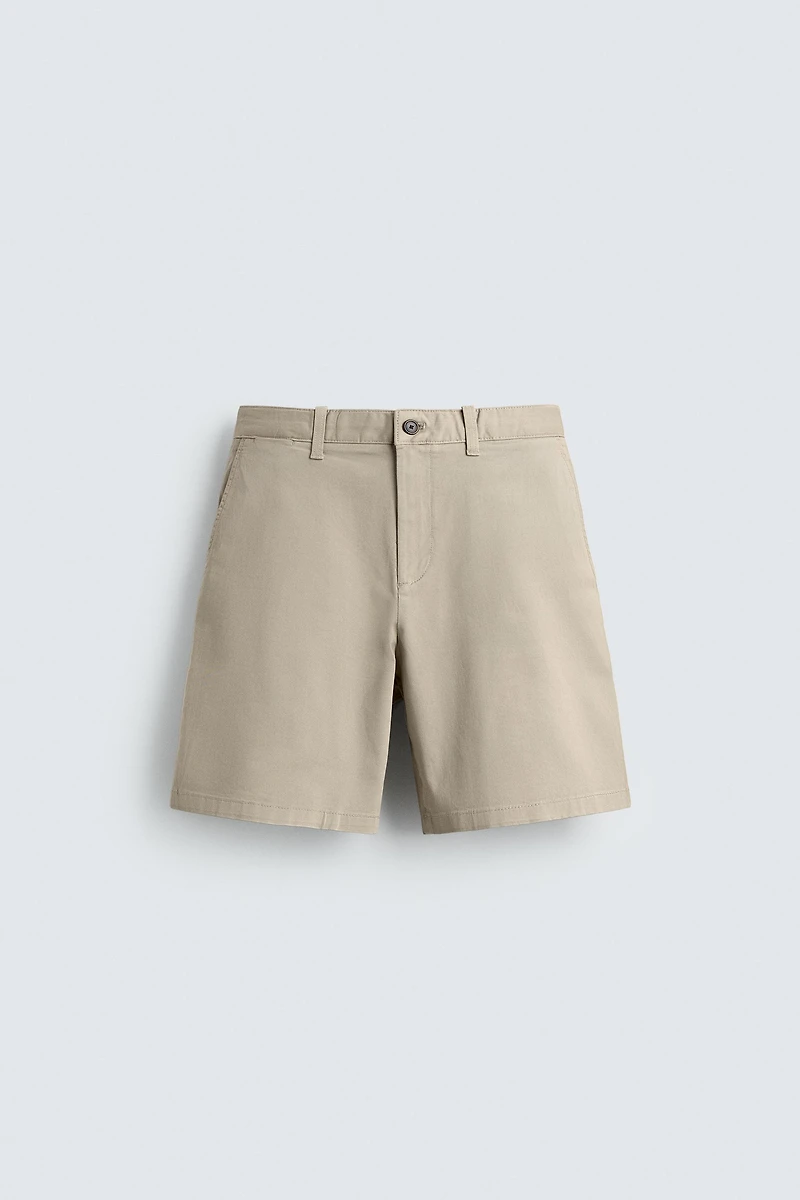 REGULAR FIT CHINO SHORTS