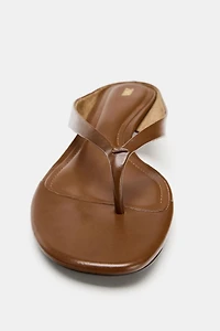 KITTEN HEEL SANDALS