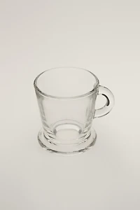 TRANSPARENT GLASS ESPRESSO CUP