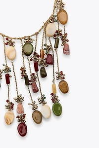 STONE WATERFALL NECKLACE