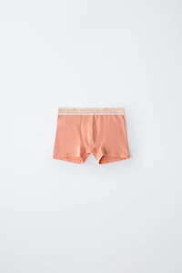 6-14 YEARS / FIVE-PACK OF TEXT BOXERS