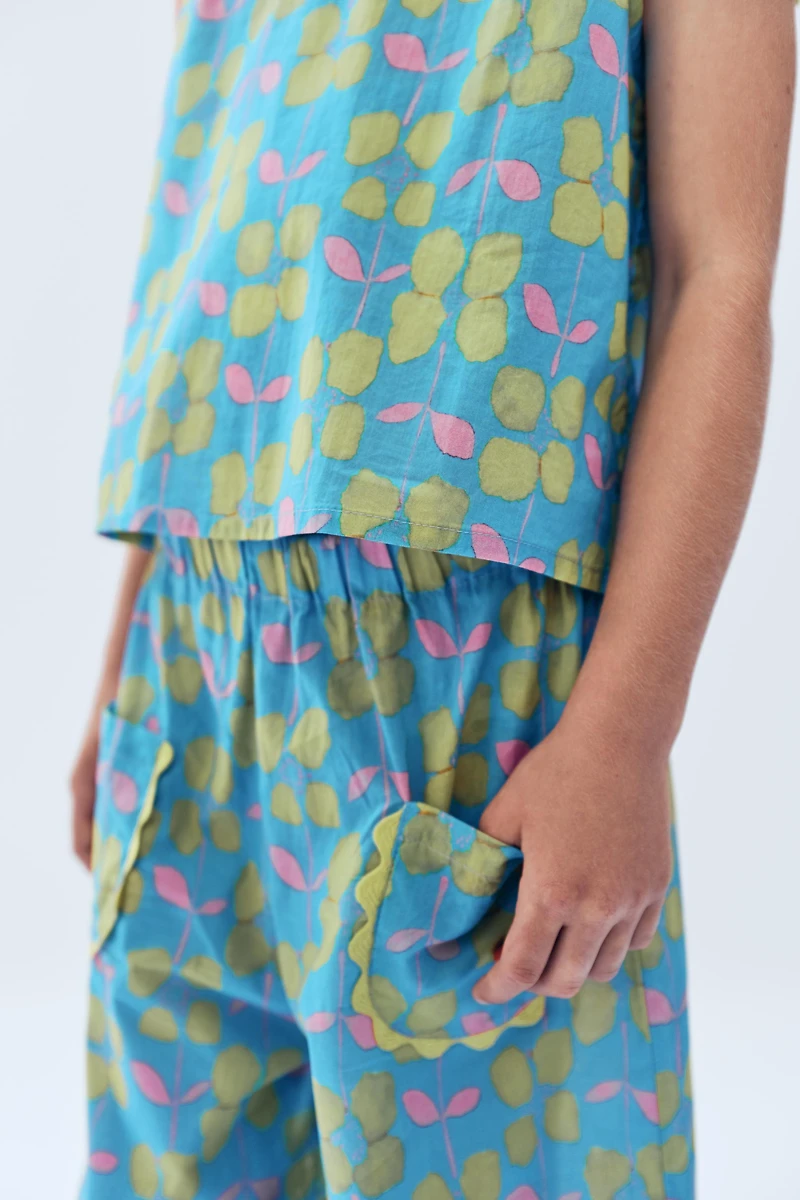 2-14 YEARS / LIMITED EDITION FLORAL PRINT CULOTTES