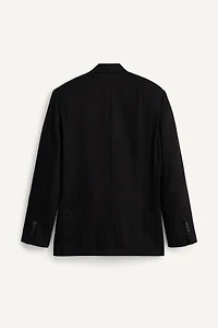 LINEN - LYOCELL DOUBLE BREASTED SUIT JACKET