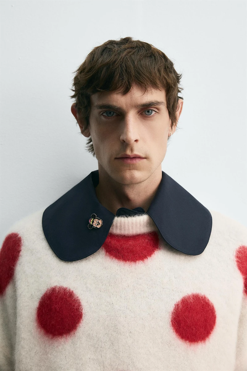 SPOT KNIT JUMPER HARRY LAMBERT FOR ZARA X DISNEY