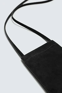 LEATHER CROSSBODY BAG