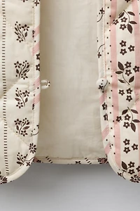 PRINTED PUFFER JACKET