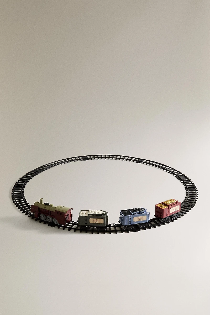 ENSEMBLE JOUET ENFANT TRAIN À VAPEUR NOËL