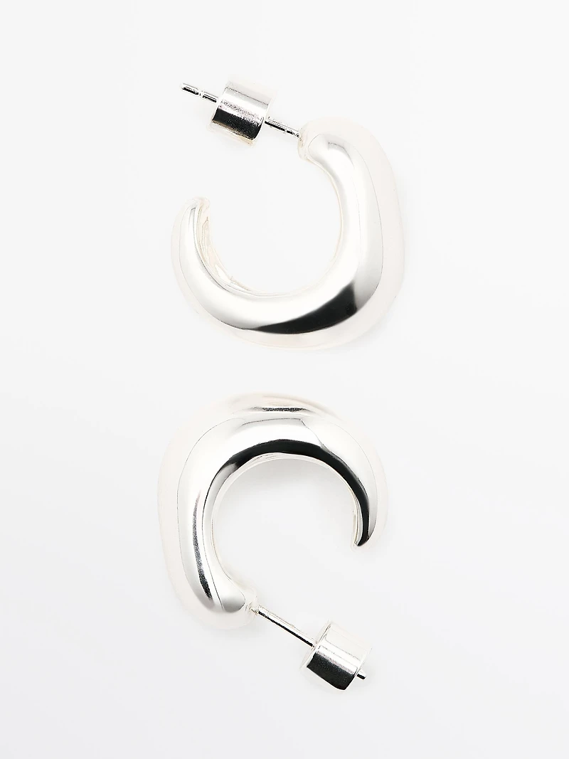 Small stone earrings