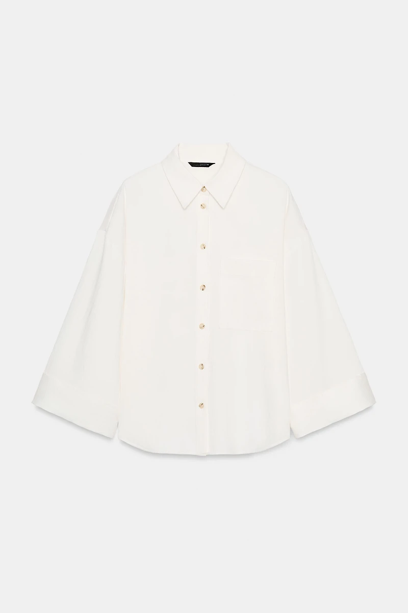 OVERSIZED WIDE SLEEVE SHIRT