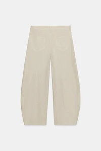 PANTALON BALLON AVEC LIN