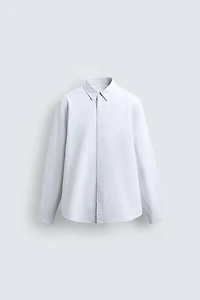 CHEMISE OXFORD RAYURES