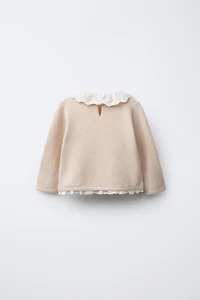 LACE KNIT SWEATER