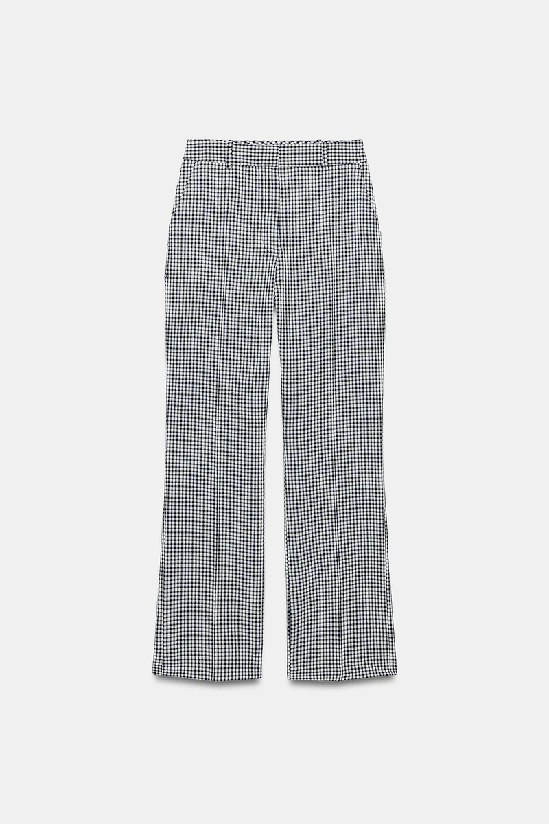 GINGHAM PANTS