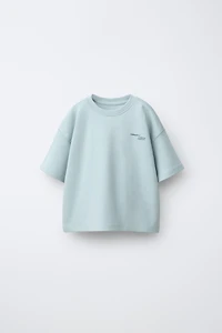 INTERLOCK TEXT T-SHIRT