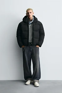 VESTE REMBOURRÉE À CAPUCHE
