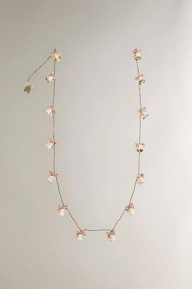 CHRISTMAS BELL LIGHT GARLAND