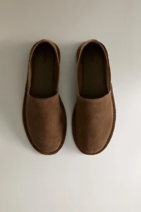 LEATHER MOROCCAN SLIPPERS